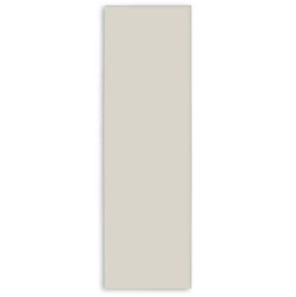 Radiatore Verticale di Design in Acciaio Bianco Grigiastro fino a 839 W - Ice