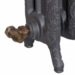 Radiatore Vintage 7 Elementi Decorati in Ghisa da Terra fino 1062 W - Barocco