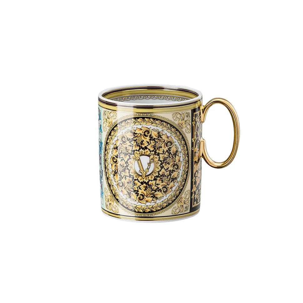 Rosenthal Versace Barocco Mosaic 4 Bicchieri con Manico in Porcellana - Mosaic