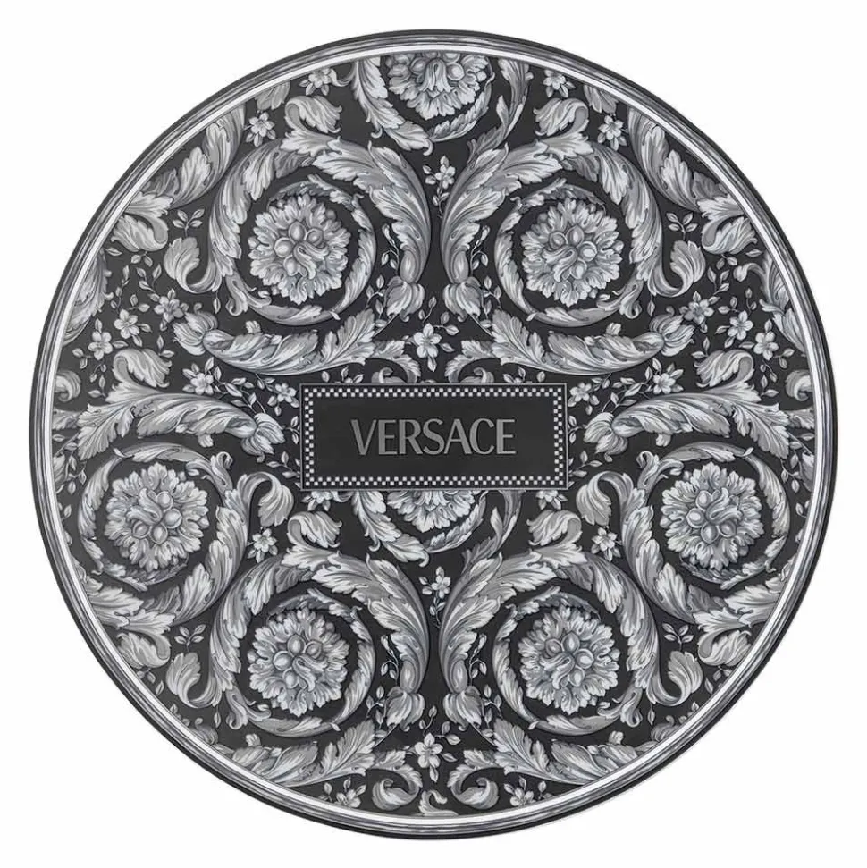 Rosenthal Versace Barocco Piatto Segnaposto Diametro 33 cm in Porcellana - Barocco