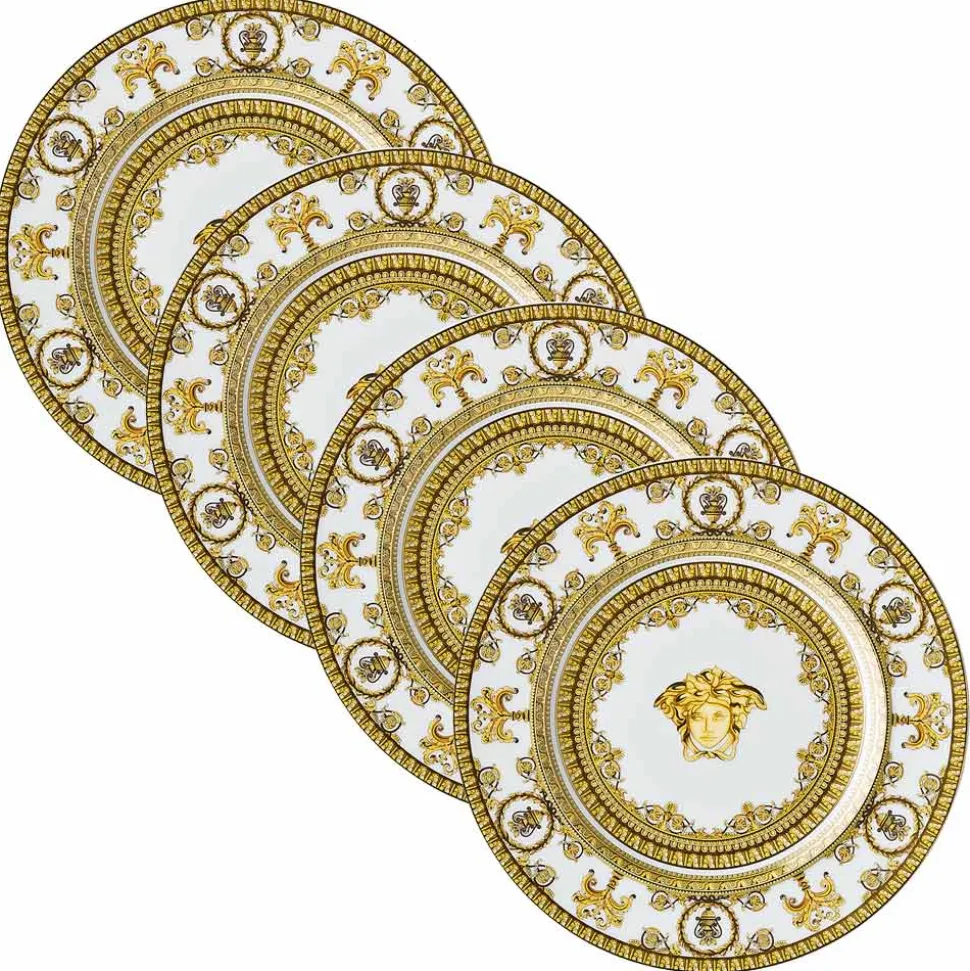 Rosenthal Versace I Love Baroque 4 Piatti Piani Diametro 18 cm - Baroque