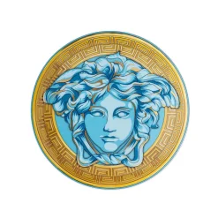 Rosenthal Versace Medusa Amplified 4 Piatti Piani Diametro 17 cm - Medusaamplifield