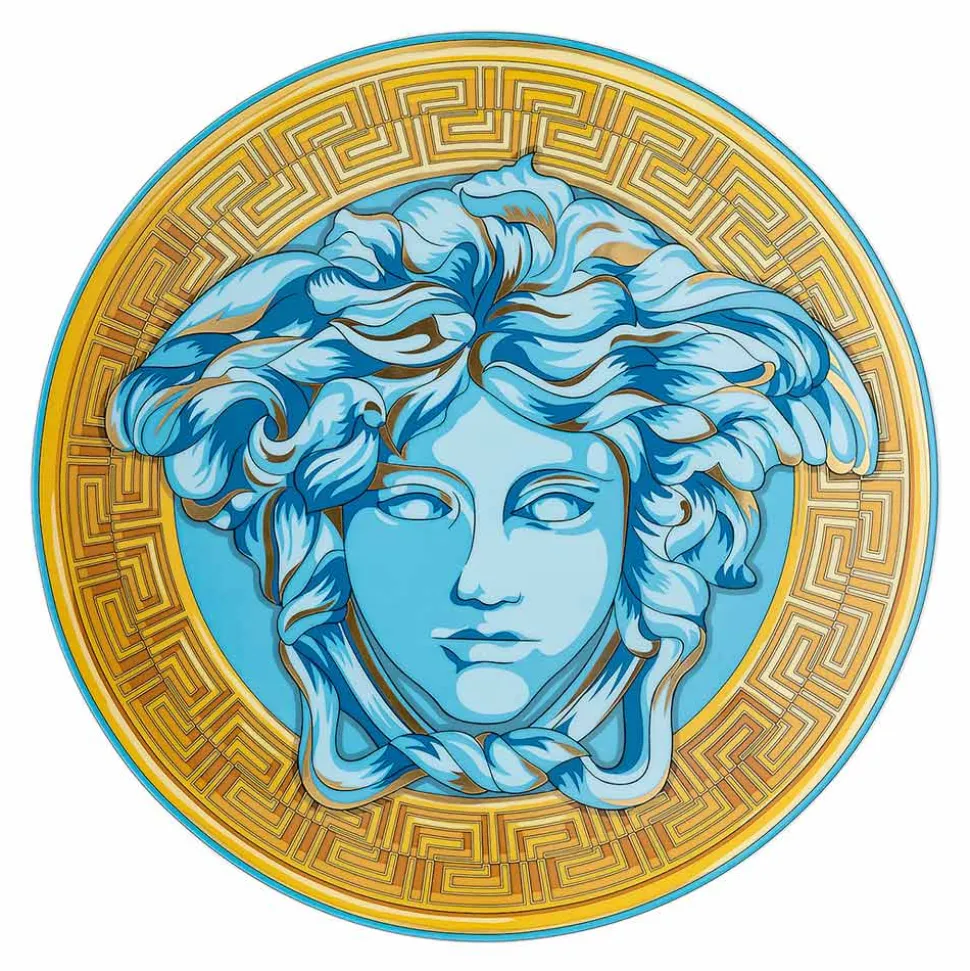 Rosenthal Versace Medusa Amplified Piatto Segnaposto Diametro 33 cm - Medusaamplifield