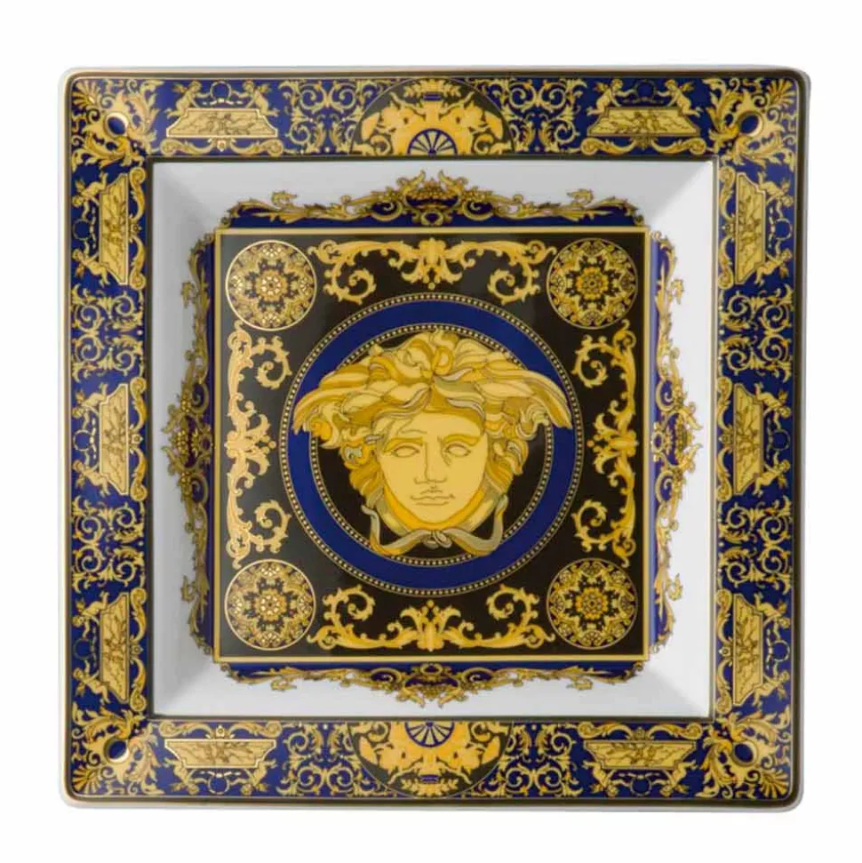 Rosenthal Versace Medusa Blue Coppa 22cm di moderno design porcellana