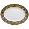 Rosenthal Versace Medusa Blue Piatto ovale 40cm di design porcellana