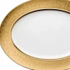 Rosenthal Versace Medusa Gala Gold Piatto ovale design 40cm porcellana