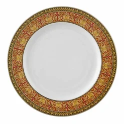 Rosenthal Versace Medusa Rosso Piatto piano 22 cm in porcellana
