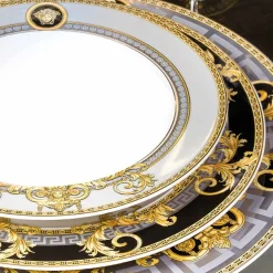 Rosenthal Versace Prestige Gala 4 Piatti Piani Diametro 17 cm - Prestige