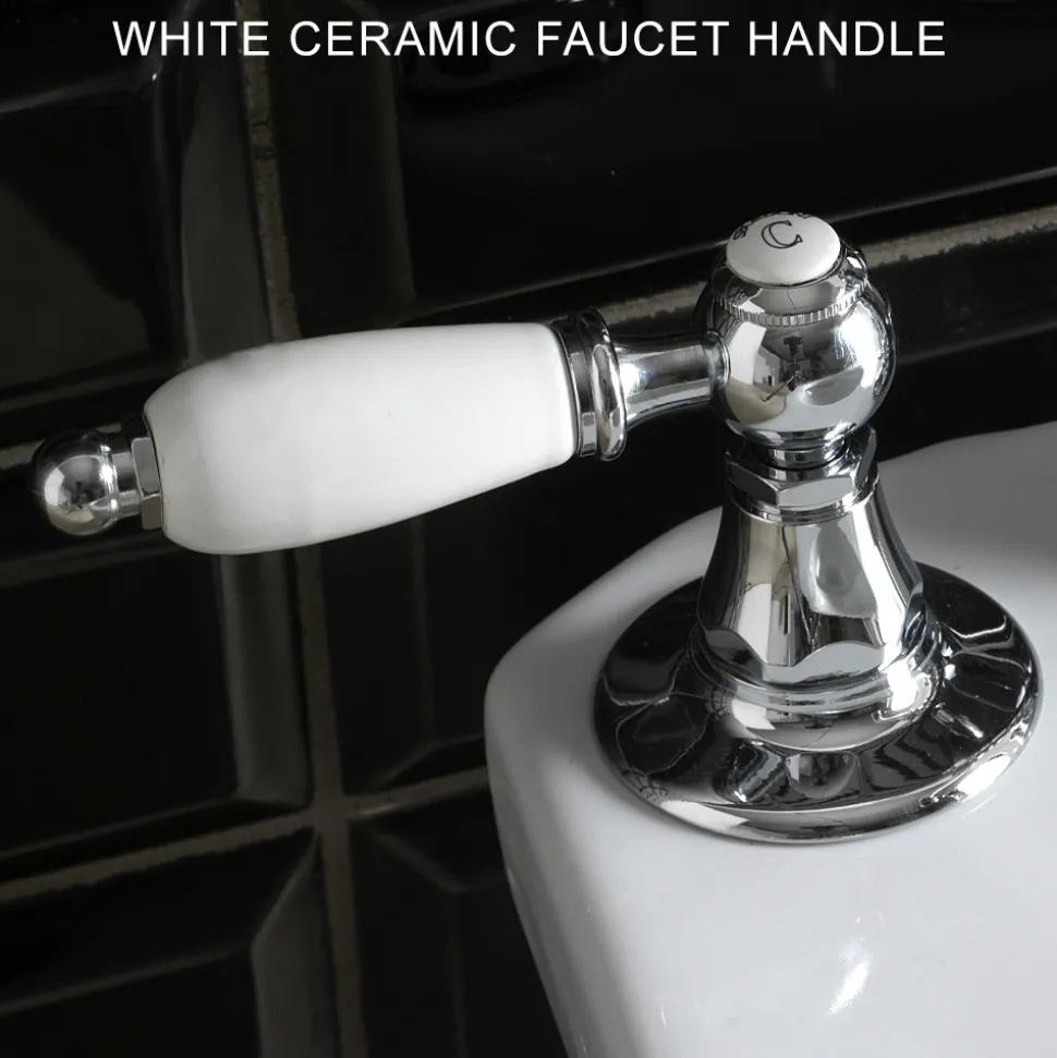 Rubinetteria Bidet 3 Fori Classica con Leve in Ottone Made in Italy- Noriana