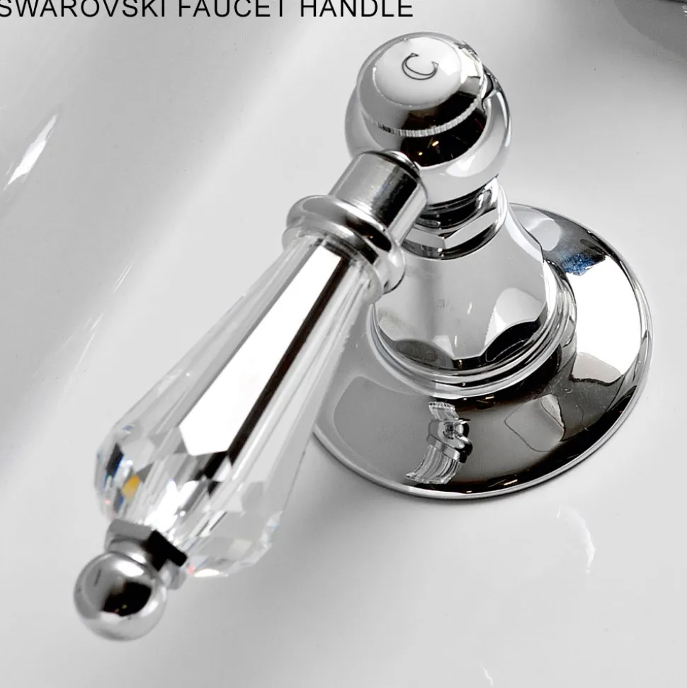 Rubinetteria Bidet 3 Fori Classica con Leve in Ottone Made in Italy- Noriana