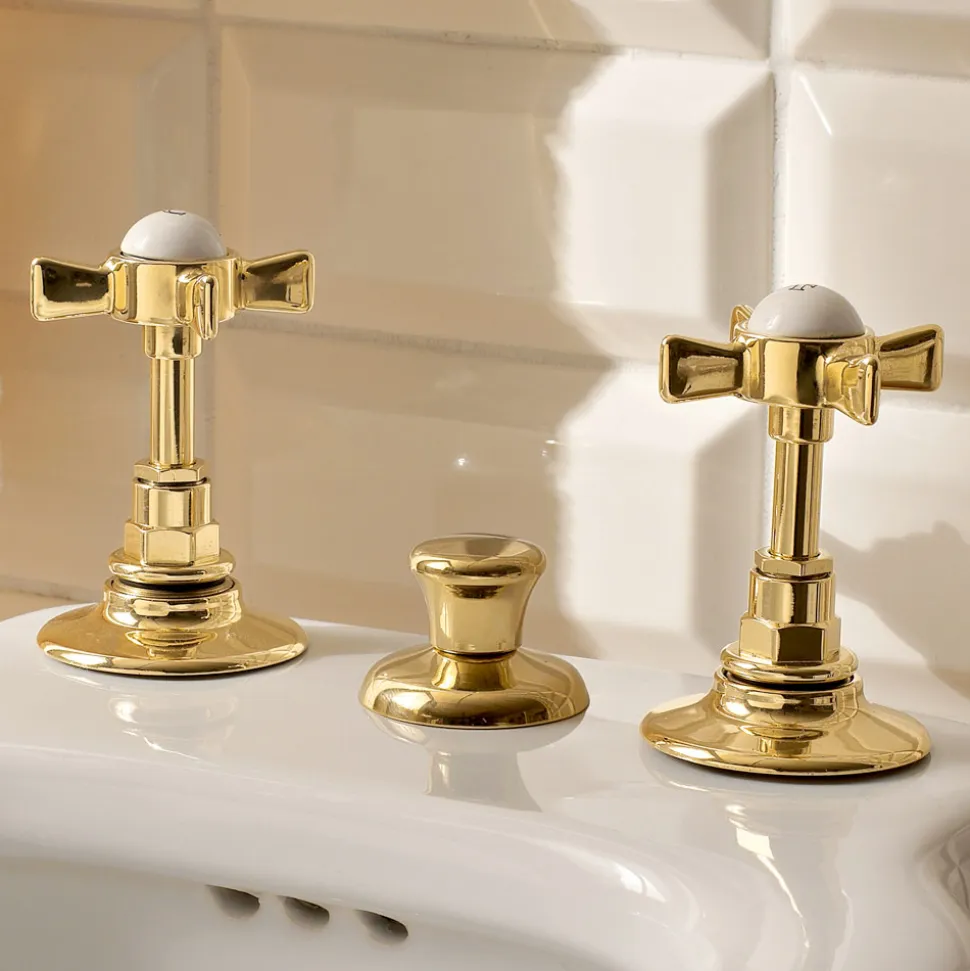 Rubinetteria Bidet Vintage in Ottone Erogazione Interna Made in Italy – Katerina