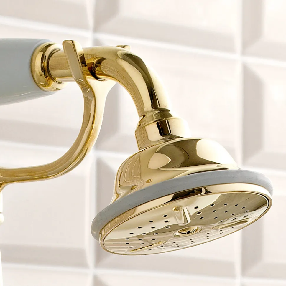 Rubinetteria Bordovasca in Ottone con Doccetta Stile Classico Lusso - Fioretta