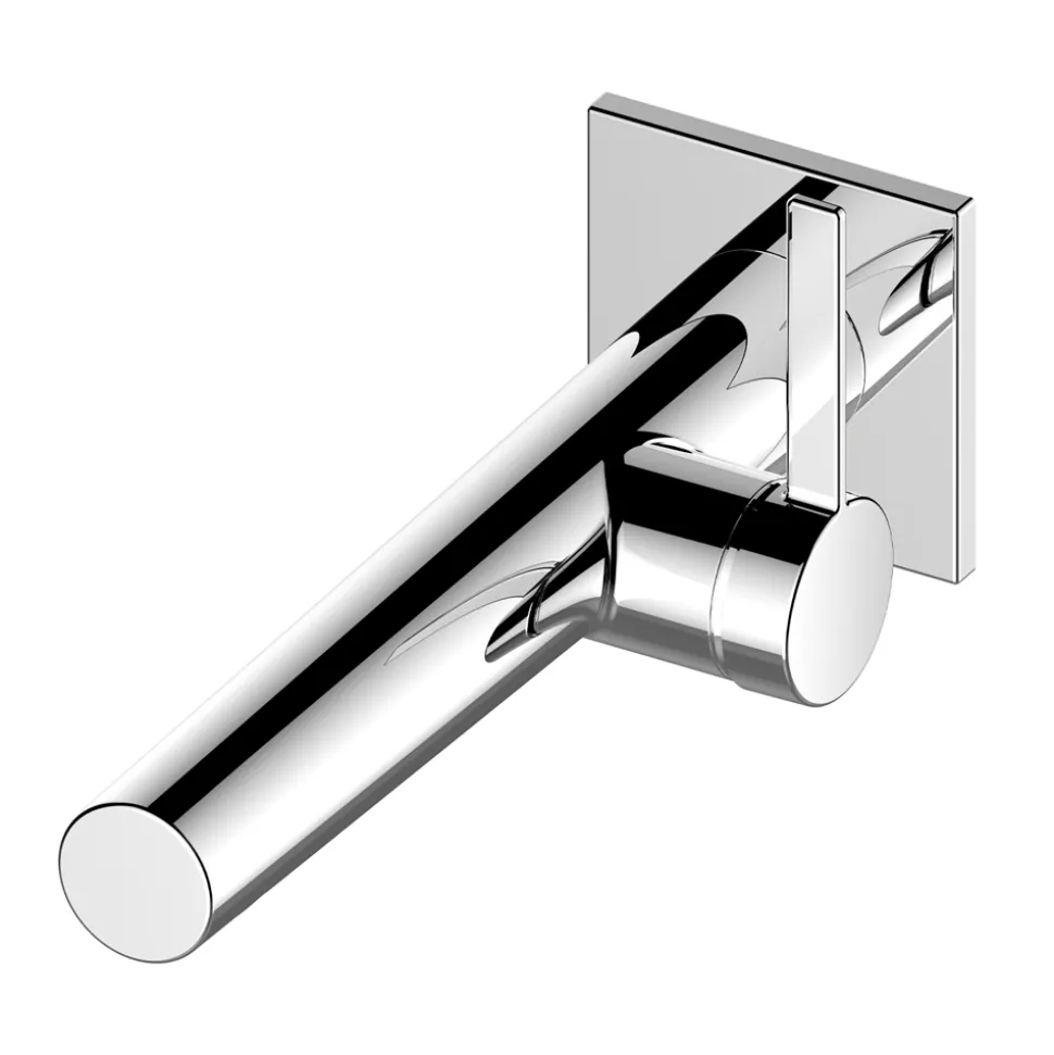 Rubinetteria Lavabo da Incasso a Parete Cromo 3 Misure - Erkole