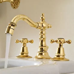 Rubinetteria Vintage da Bidet a 3 Fori in Ottone Vintage Made in Italy – Ursula