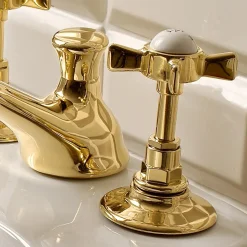 Rubinetteria Vintage per Bidet a 3 Fori in Ottone Made in Italy – Katerina
