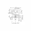 Rubinetto Miscelatore Doccia Design con Deviatore a 3 Vie Made in Italy - Sika