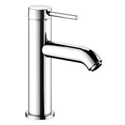 Rubinetto Miscelatore Monocomando Lavabo Ottone Design Rotondo - Antilio