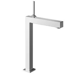 Rubinetto Miscelatore Monocomando per Lavabo in Ottone Cromato - Erik
