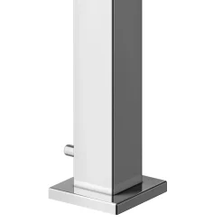 Rubinetto Miscelatore Monocomando per Lavabo in Ottone Cromato - Erik
