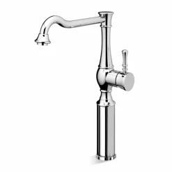 Rubinetto Miscelatore per Lavabo di Design a Canna Alta Made in Italy - Neno