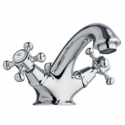Rubinetto Monoforo per Lavabo Bagno in Ottone con Scarico Made in Italy - Lisca