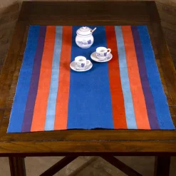 Runner d’Arte Italiana Prodotto e Dipinto a Mano Design in Canapa Pezzo Unico