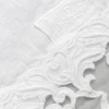Runner in Lino con Pizzo Bianco da Tavolo - Farnese
