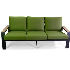 Salotto da Esterno Composto da 1 Divano, 2 Poltrone e 1 Tavolino - Righello
