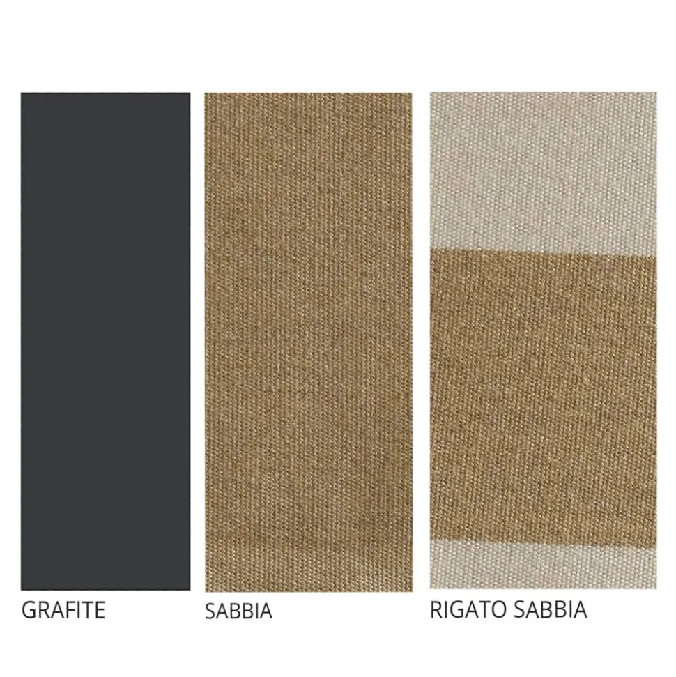 Salotto da Giardino Artigianale con Struttura in Ferro Made in Italy - Lisotto
