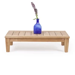 Salotto da Giardino in Legno Teak Naturale Spazzolato - Artes