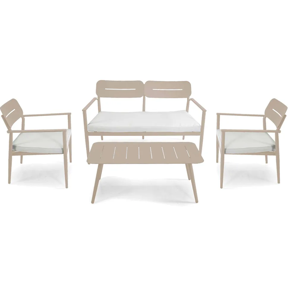 Salotto da Giardino Realizzato in Alluminio di Diverse Finiture - Souvenir