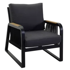 Salotto Realizzato in Alluminio con Dettagli in Teak del Brasile - Diario