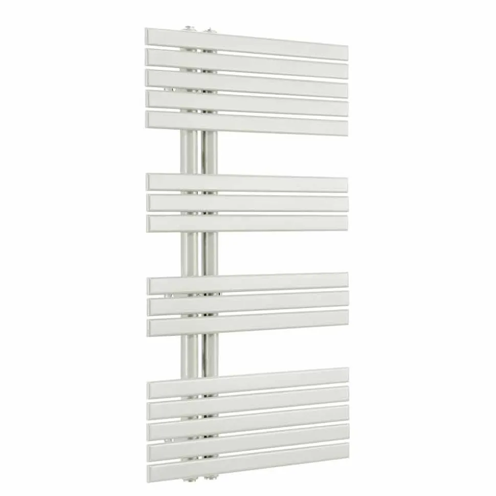 Scaldasalviette Bagno Design Moderno a Parete in Acciaio a 386 Watt - Pavone