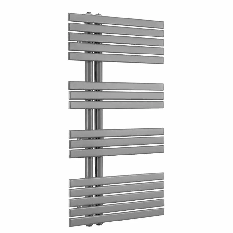 Scaldasalviette Bagno Design Moderno a Parete in Acciaio a 386 Watt - Pavone