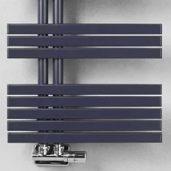 Scaldasalviette Bagno Design Moderno a Parete in Acciaio a 386 Watt - Pavone