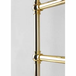 Scaldasalviette Componibile Idraulico Tubo d'Ottone Oro a 311 W - Caesar