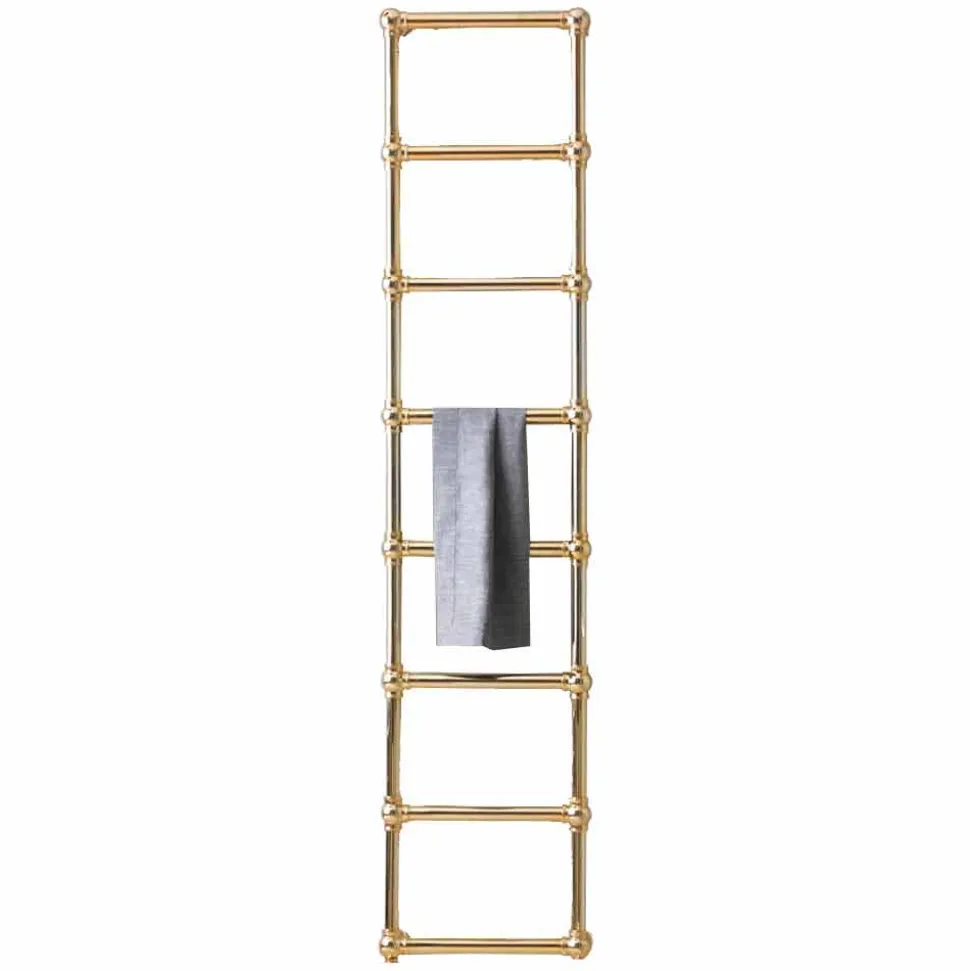 Scaldasalviette Componibile Idraulico Tubo d'Ottone Oro a 311 W - Caesar