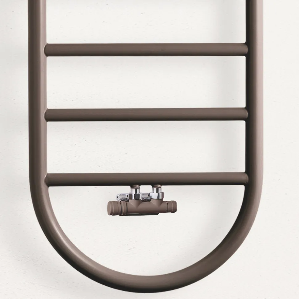 Scaldasalviette di Design a “Tutto Tondo Bubble” in Acciaio Made in Italy - Smooth