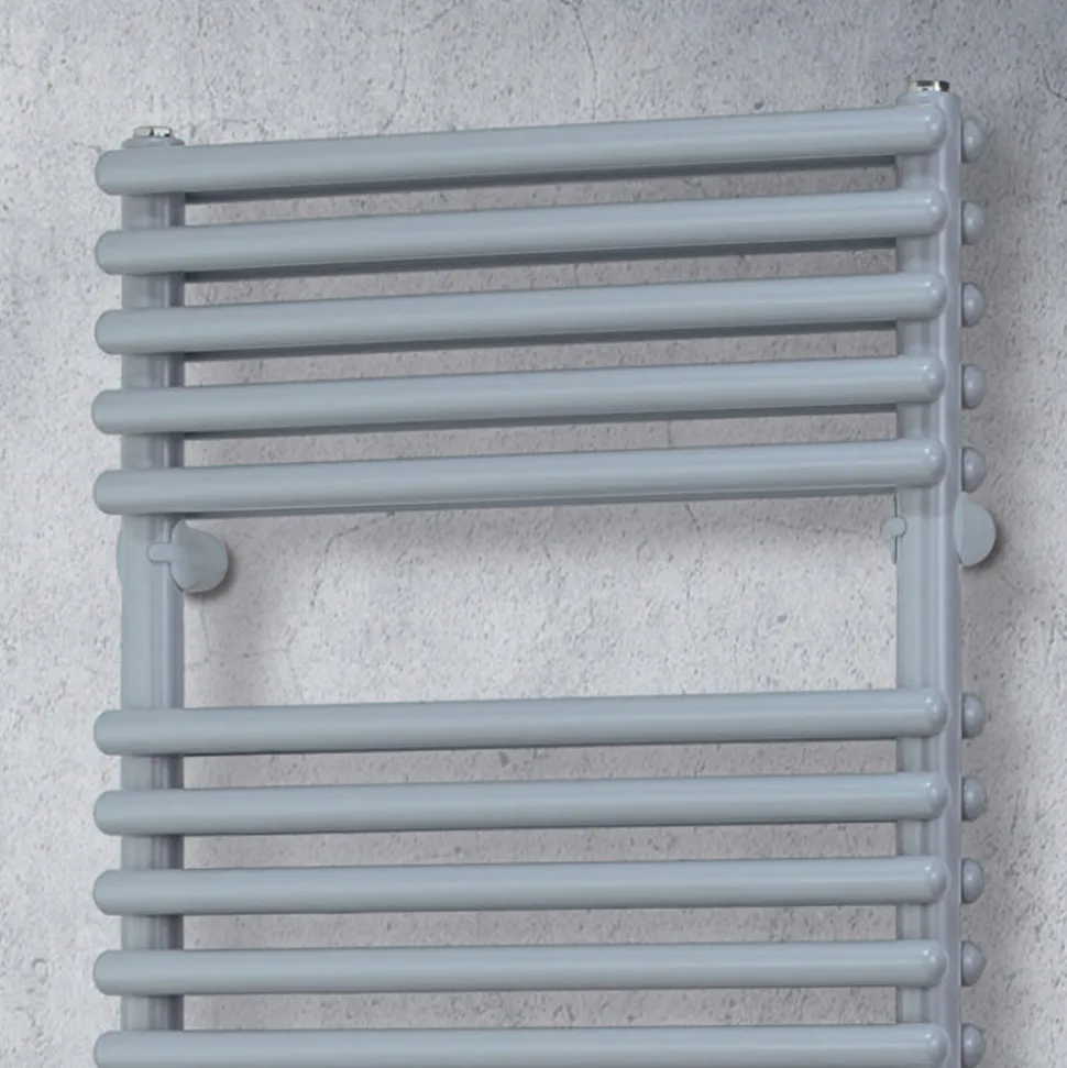 Scaldasalviette Elettrico con 4 Serie di Elementi Orizzontali Made in Italy - Meringa