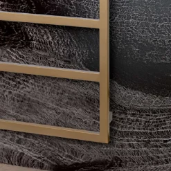 Scaldasalviette Elettrico con Linee Semplici in Acciaio Made in Italy - Pistacchio