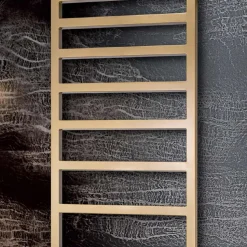 Scaldasalviette Elettrico con Linee Semplici in Acciaio Made in Italy - Pistacchio