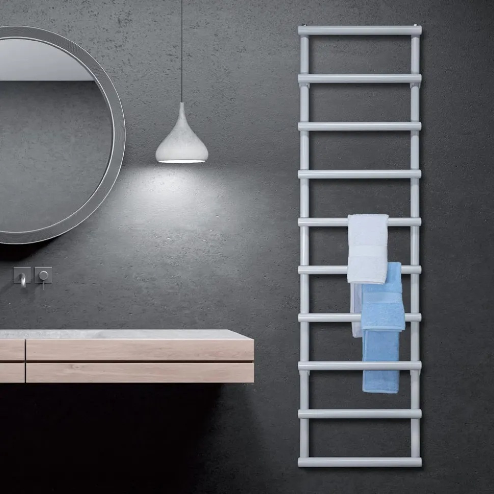 Scaldasalviette Elettrico con Elementi Circolari Made in Italy - Fragola