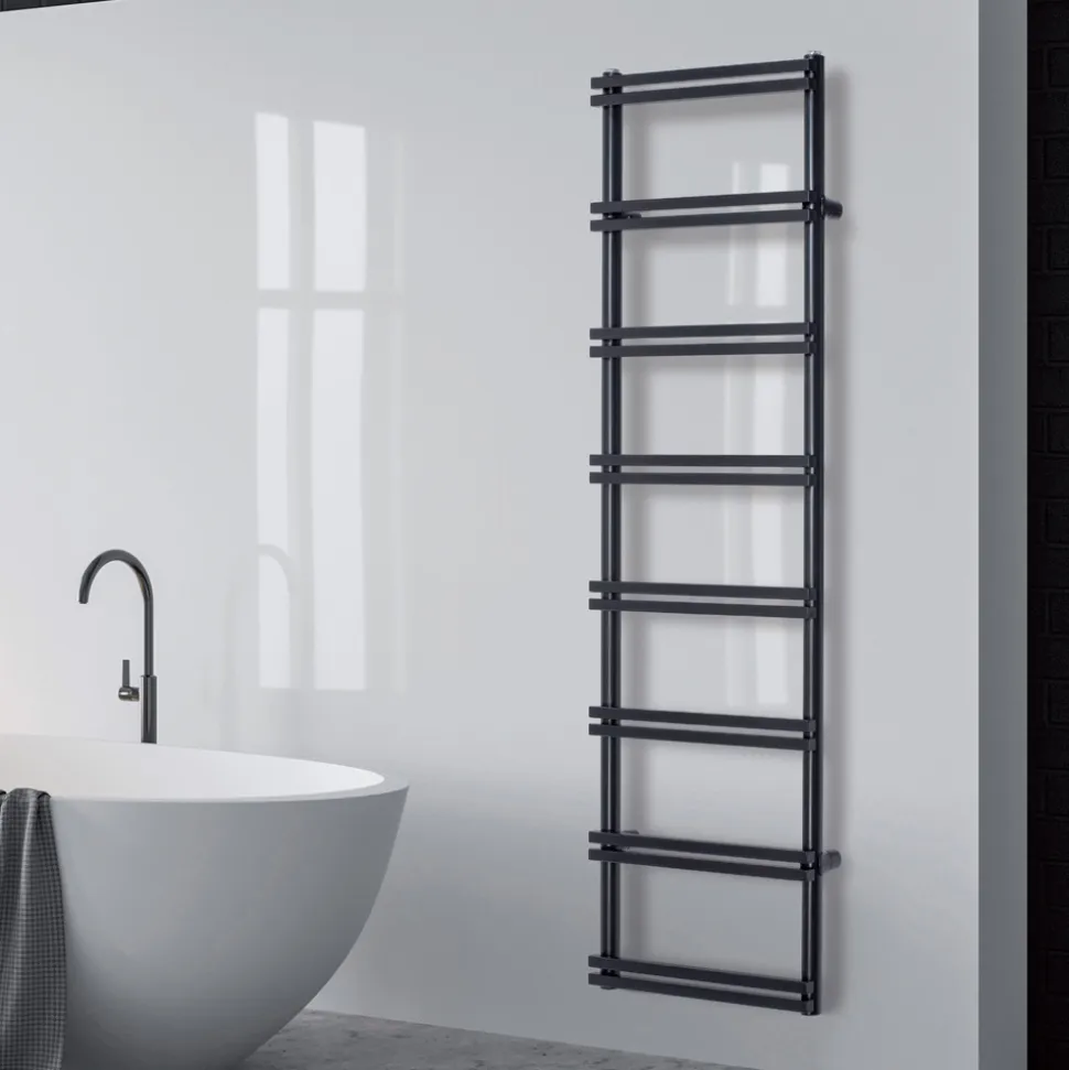 Scaldasalviette Elettrico con Collettori Verticali Made in Italy - Zenzero