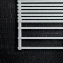 Scaldasalviette Elettrico con Struttura in Acciaio al Carbonio Made in Italy - Panna