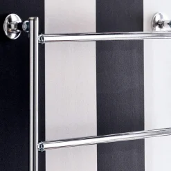 Scaldasalviette elettrico cromato design moderno Gaia by Scirocco H