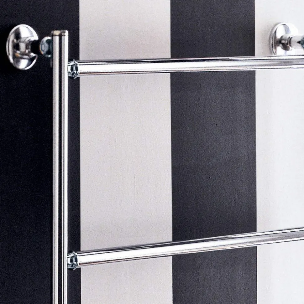 Scaldasalviette elettrico cromato design moderno Gaia by Scirocco H