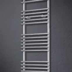 Scaldasalviette Elettrico in Acciaio Finitura Satin Made in Italy - Buccia
