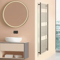 Scaldasalviette Elettrico in Acciaio di Diversi Colori Made in Italy - Ibis