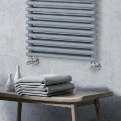 Scaldasalviette Idraulico con 4 Serie di Elementi Orizzontali Made in Italy - Meringa