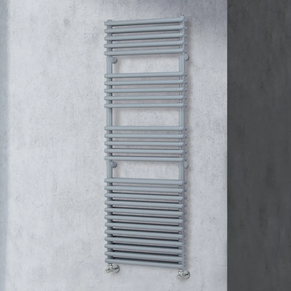 Scaldasalviette Misto con 4 Serie di Elementi Orizzontali Made in Italy - Meringa